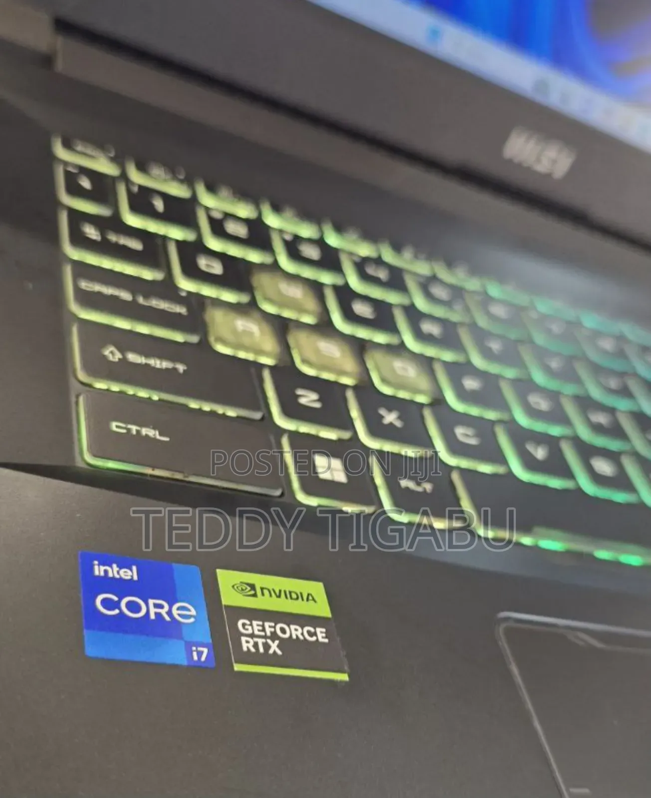 New Laptop MSI GF63 16GB Intel Core i7 SSD 1T