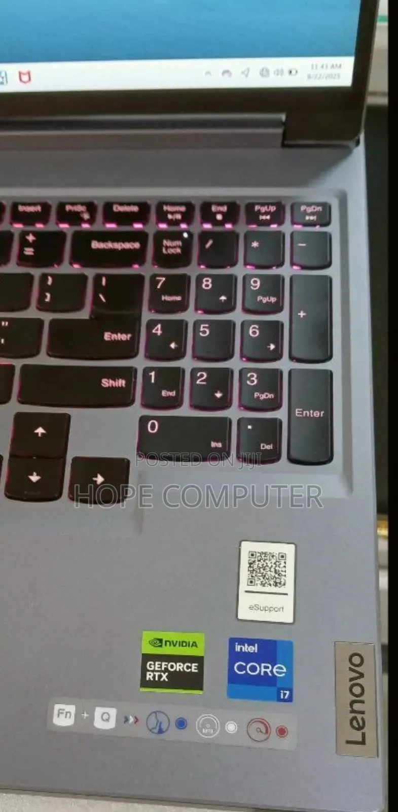 New Laptop Lenovo Legion 5 16GB Intel Core I7 SSD 1T