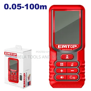 Photo - Emtop Laser Distance Detector 100 Meter Laser Meter 100meter