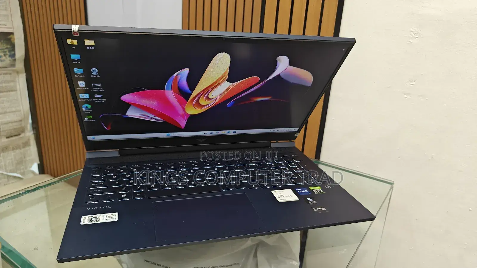 New Laptop HP Victus 16 16GB Intel Core I7 SSD 512GB