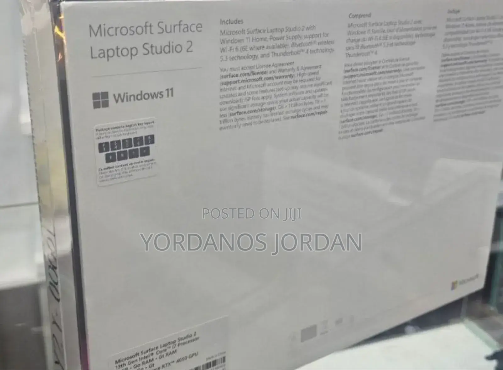 New Laptop Microsoft Surface 16GB Intel Core I7 SSD 512GB