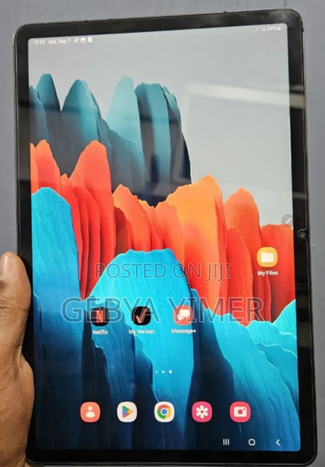 New Samsung Galaxy Tab S7 128 GB Silver
