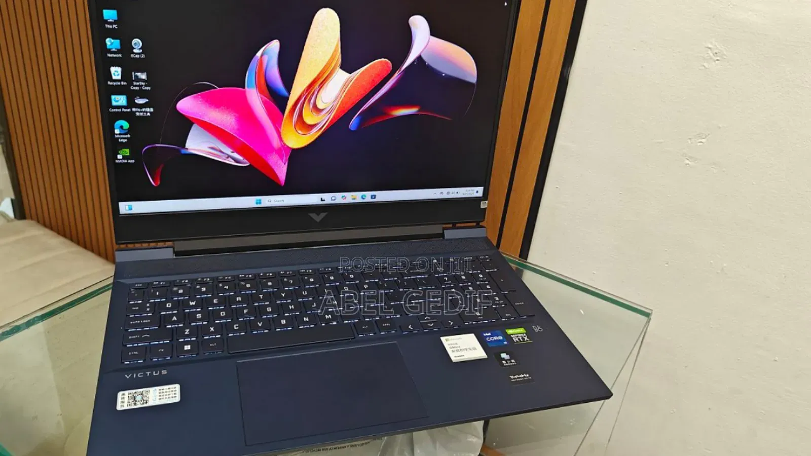 New Laptop HP Victus 16 16GB Intel Core I7 SSD 1T