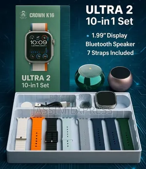 Photo - Ultra-2 Smart Watch 1.99 Inch Hd With Wireless Speaker and 7 Straps