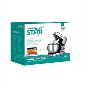 Winning Star Standing Mixer/ የሊጥ ማቡኪያ፣ የእንቁላል መምቻ እና የክሬም መስሪያ