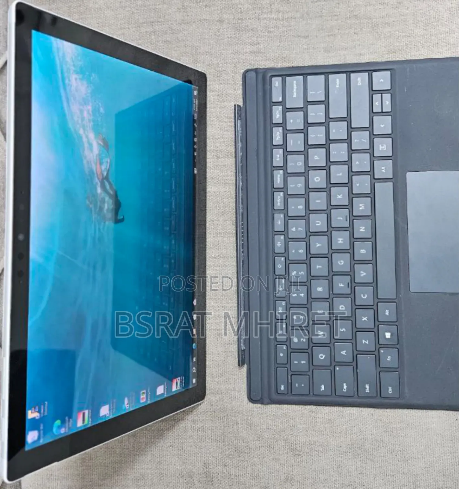 New Laptop Microsoft Surface Pro 7 8GB Intel Core i5 SSD 128GB