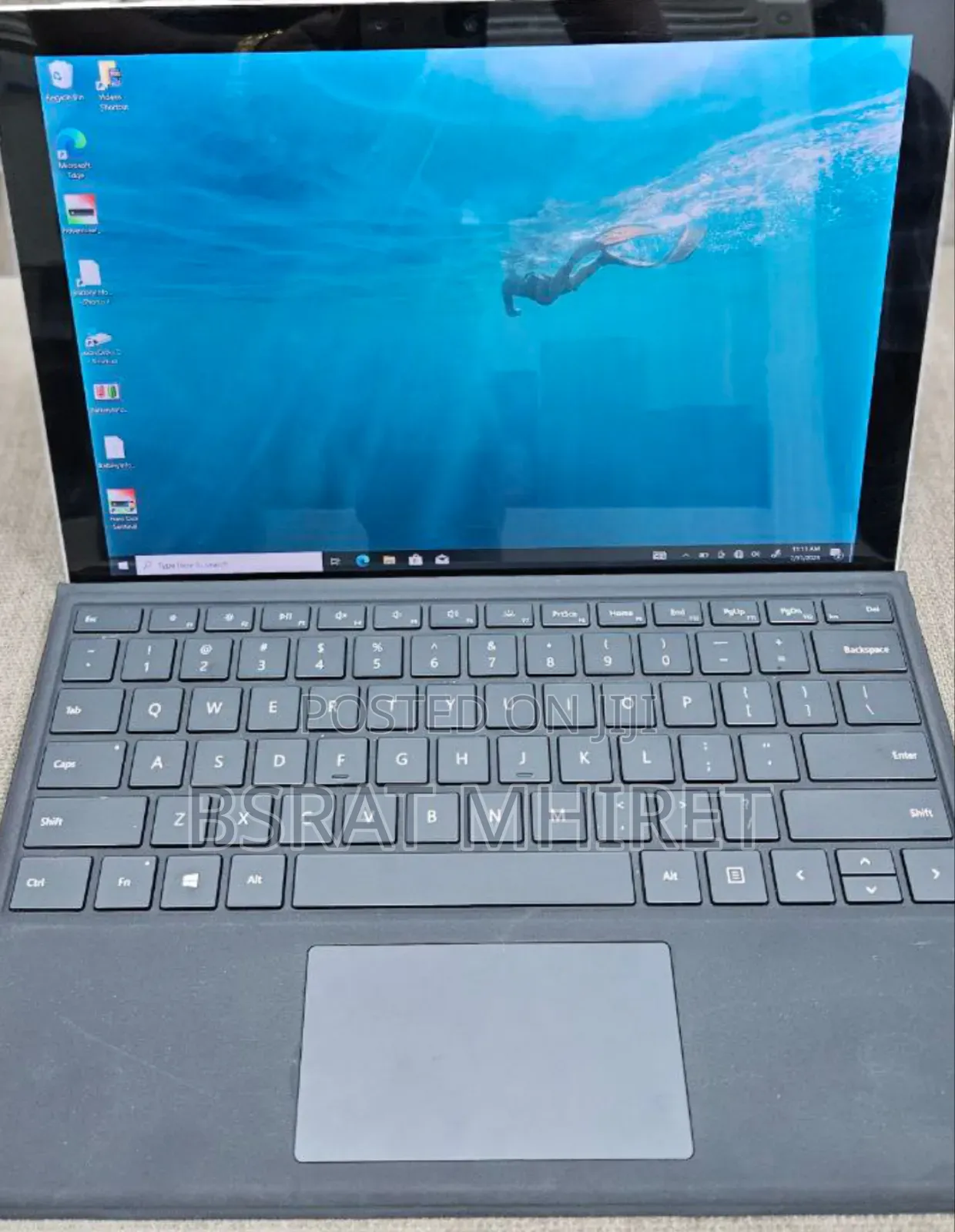 New Laptop Microsoft Surface Pro 7 8GB Intel Core i5 SSD 128GB