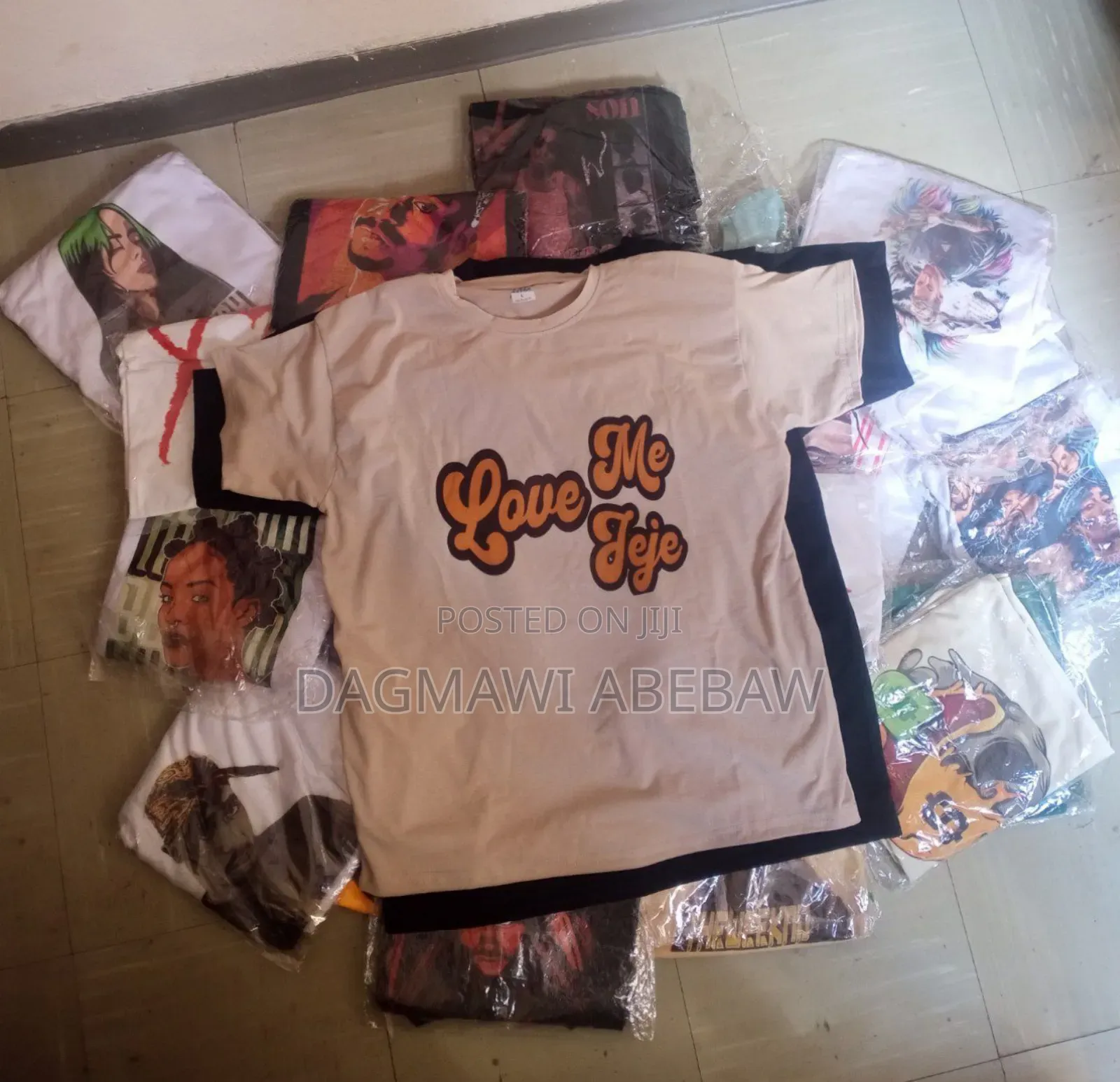 የ1 ጊዜ በብዛት ቲሸርት ሽያጭ