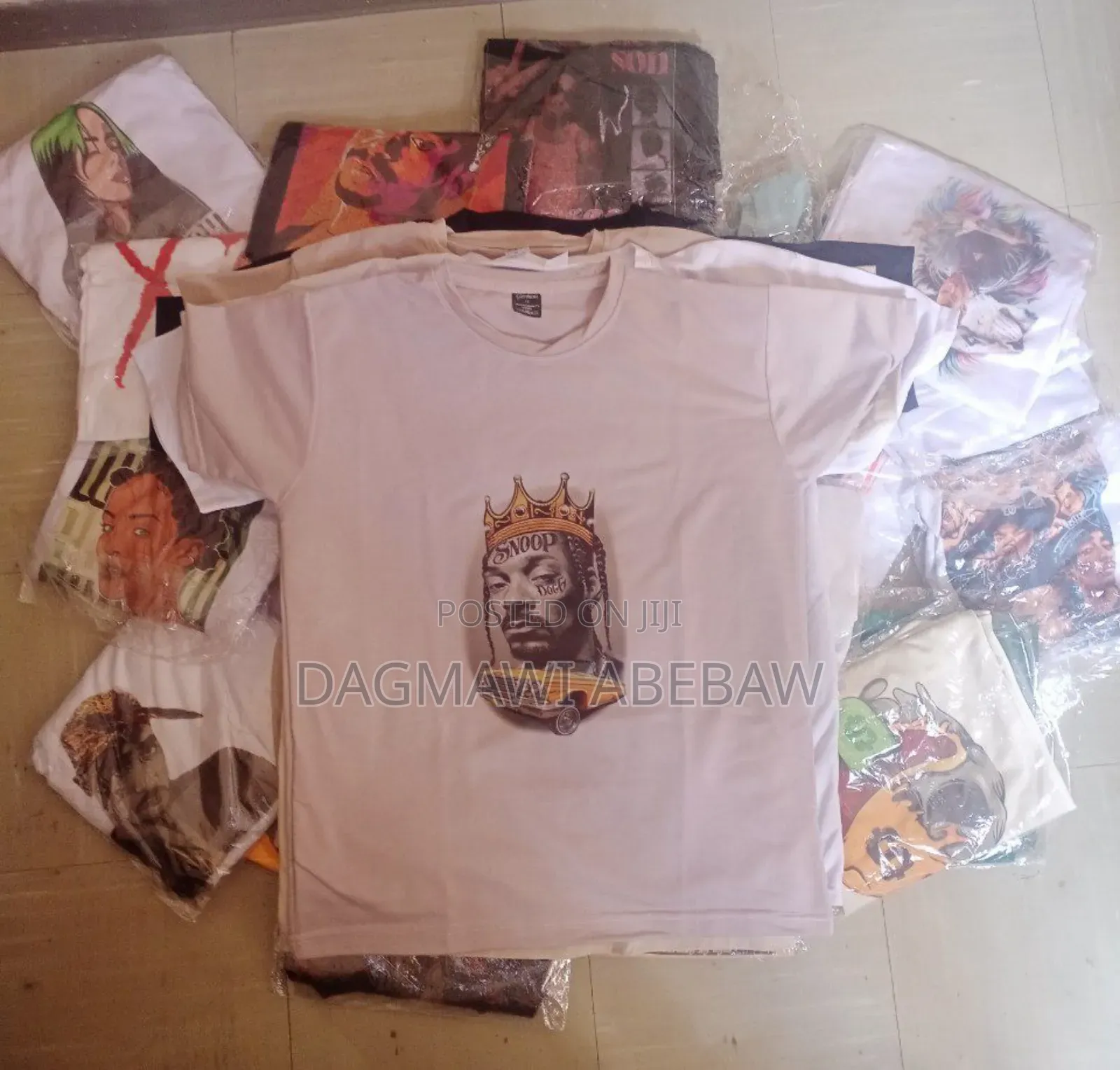 የ1 ጊዜ በብዛት ቲሸርት ሽያጭ