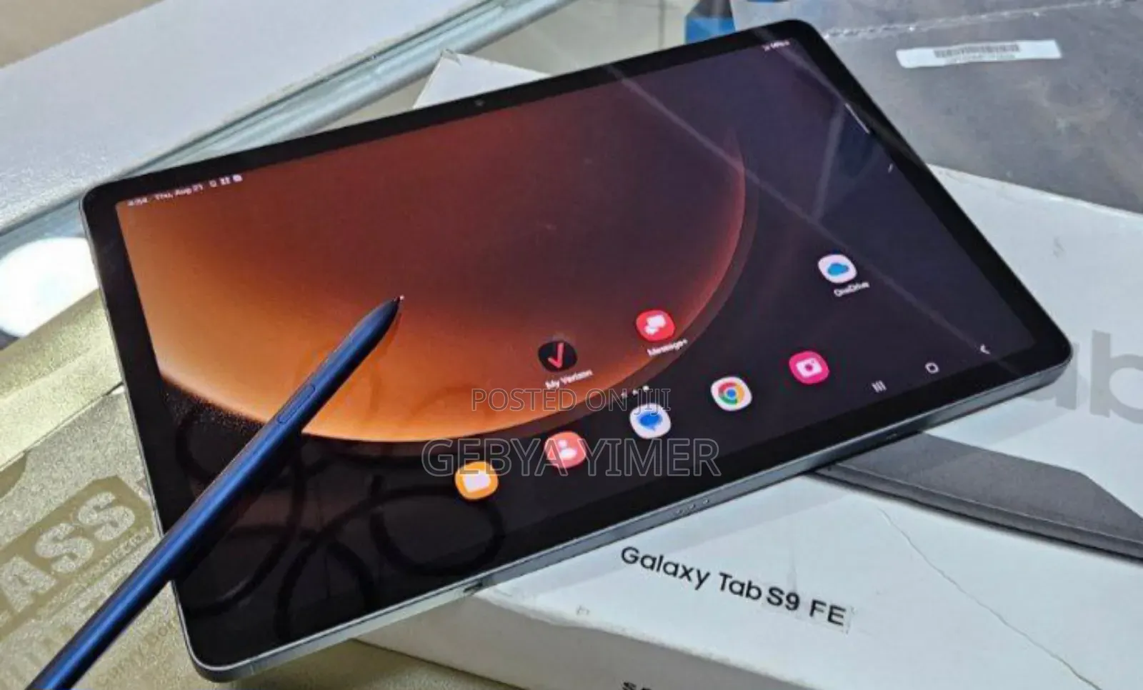 New Samsung Galaxy Tab S9 FE 128 GB Gray