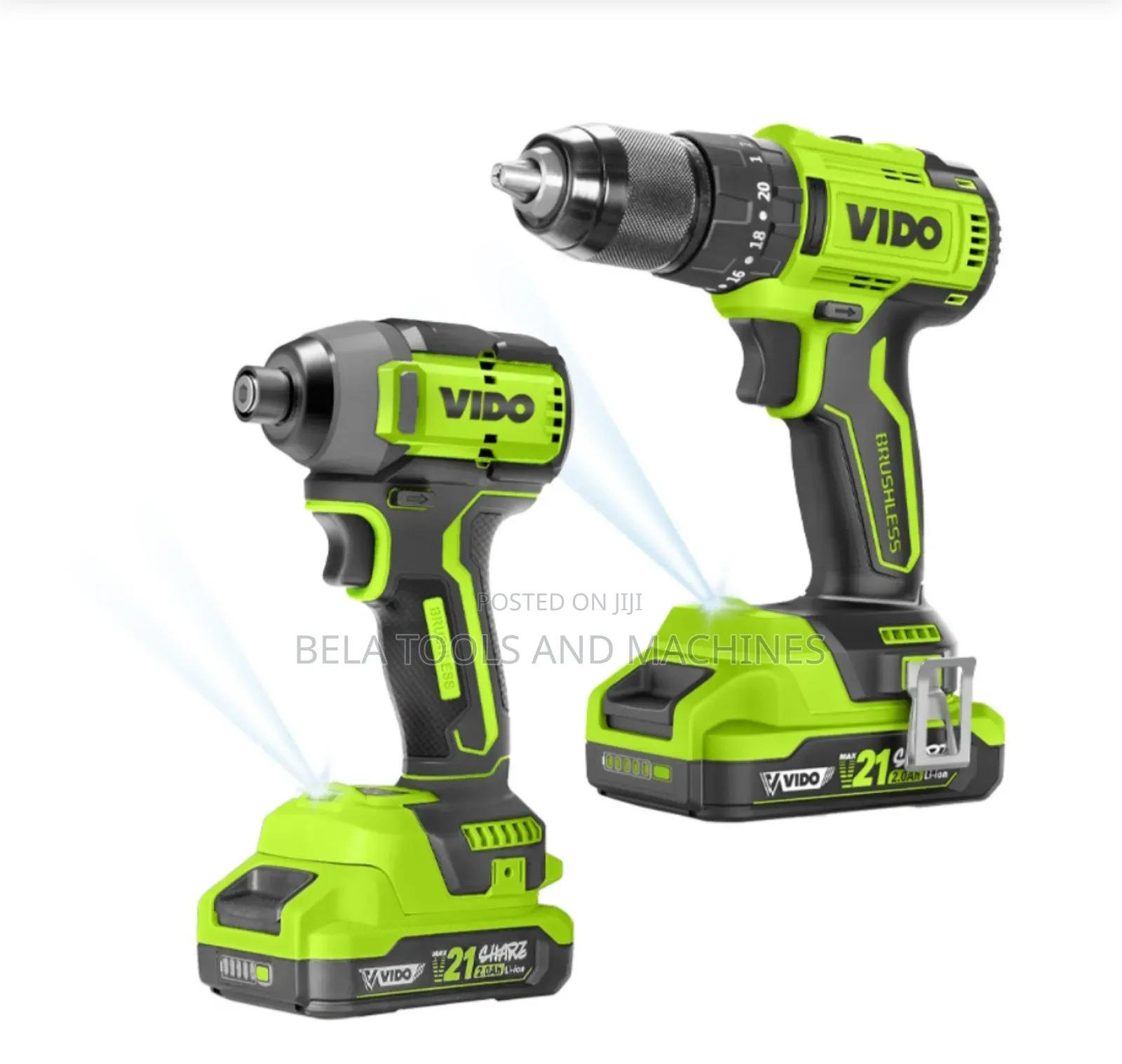 2 in 1 21v Brushless Impact Drill Driver