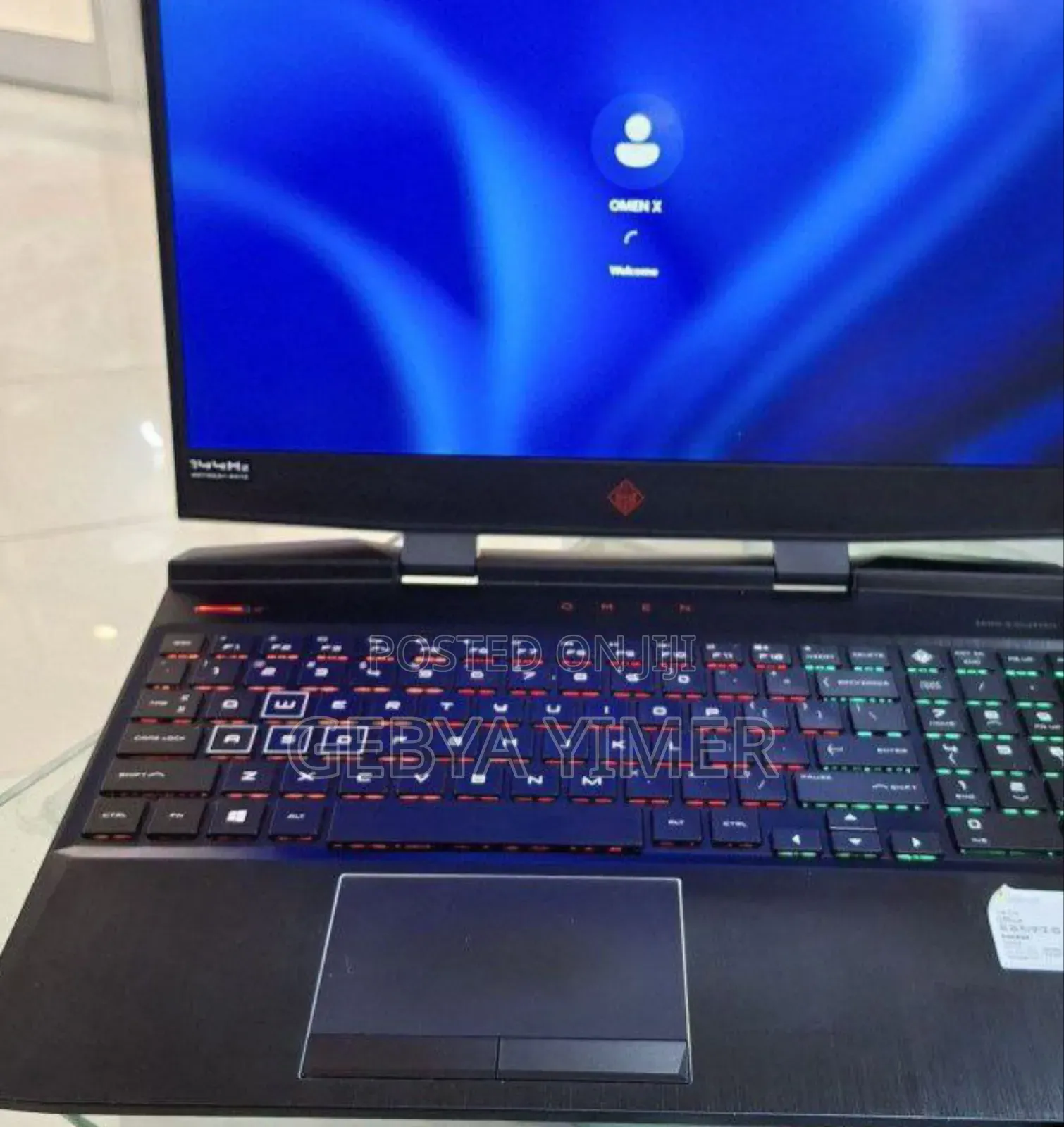 New Laptop HP Omen 15 16GB Intel Core I7 SSD 512GB