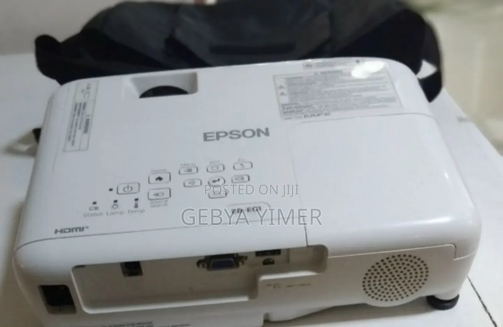 1epson Projector Model Name: Eb-E01 Hardware Interface: