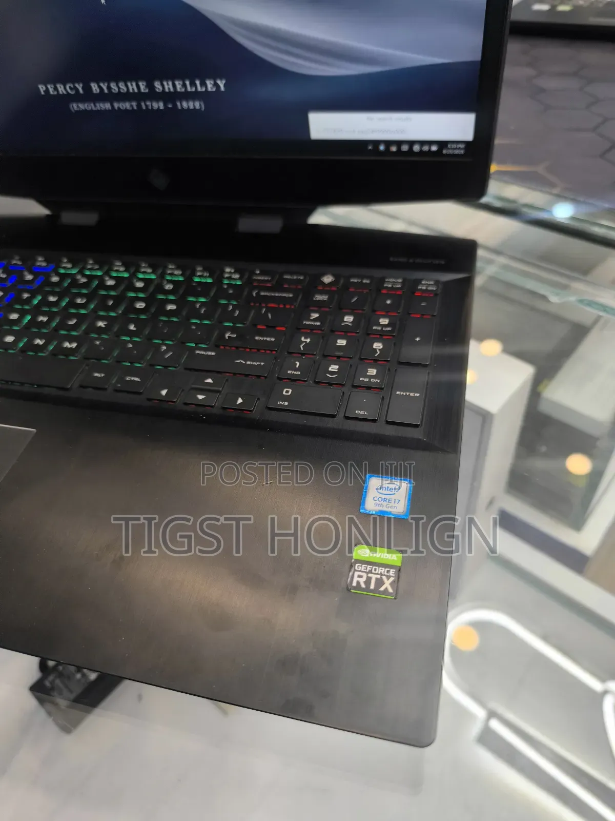 Laptop HP Omen 17 16GB Intel Core i7 SSD 512GB