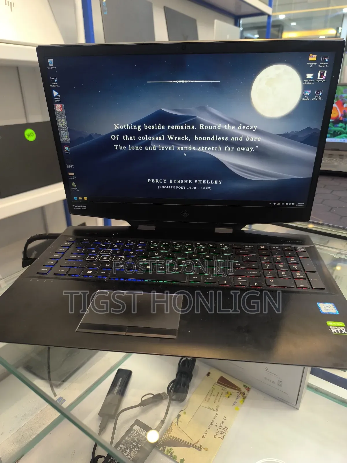 Laptop HP Omen 17 16GB Intel Core i7 SSD 512GB