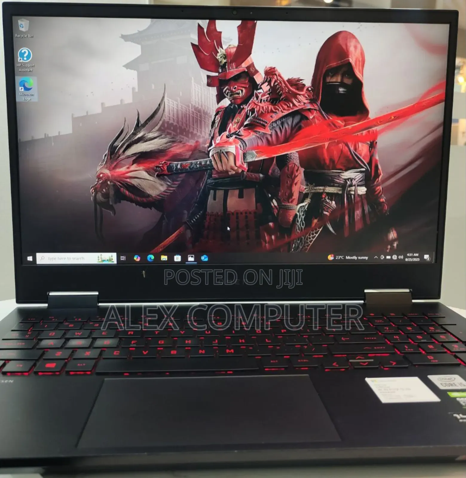 New Laptop HP Omen 15 16GB Intel Core I5 SSD 512GB
