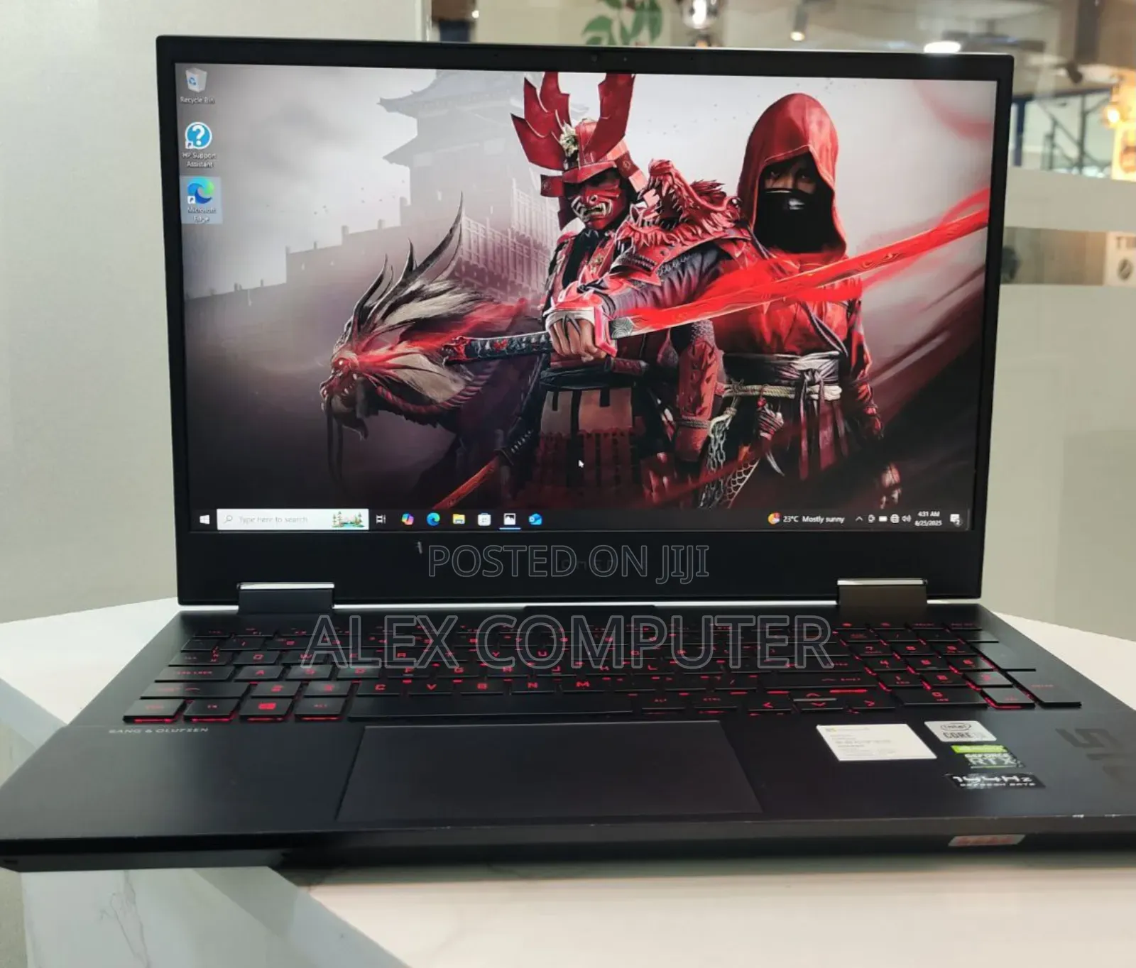 New Laptop HP Omen 15 16GB Intel Core I5 SSD 512GB