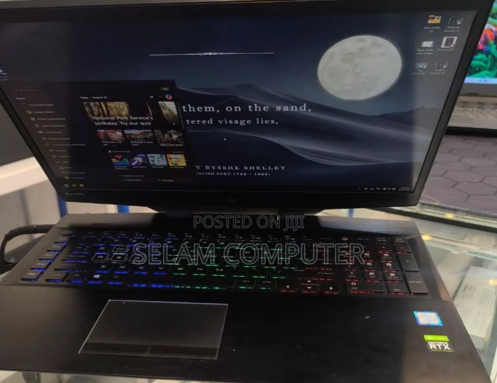 New Laptop HP Omen 17 16GB Intel Core I7 SSD 512GB