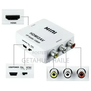 Hdmi to Av Converter (Hdmi to Rca Converter or Adapter)