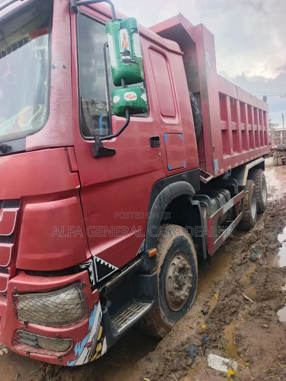 2019 ሞዴል ሲኖ ገልባጭ ጎማ 90% a 04 ሺ ታርጋ