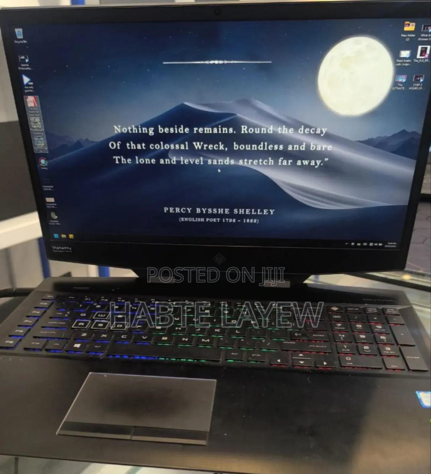 New Laptop HP Omen 17 16GB Intel Core I9 SSD 512GB