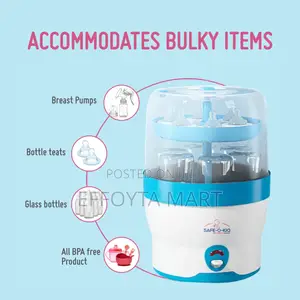 Baby Bottle Disinfecter Sterilizer ምቹ እና አስተማማኝ የጡጦ መቀቀያ