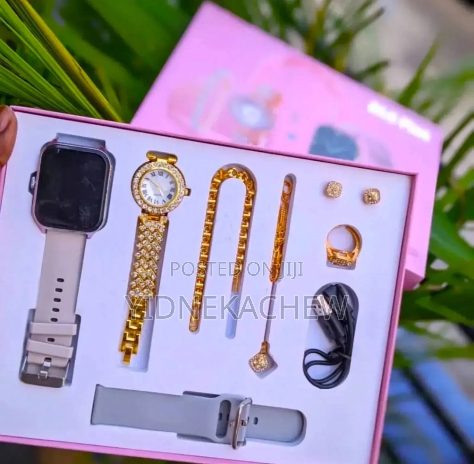 A58 Plus Smart Watch Combo for Ladies