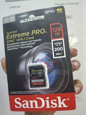 Photo - Sandisk Camera Memory 128gb