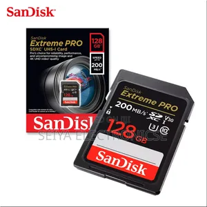 Sandisk Camera Memory 128gb