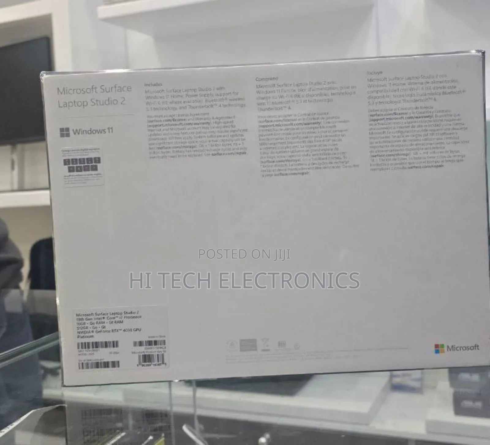 New Laptop Microsoft Surface 16GB Intel Core I7 SSD 512GB