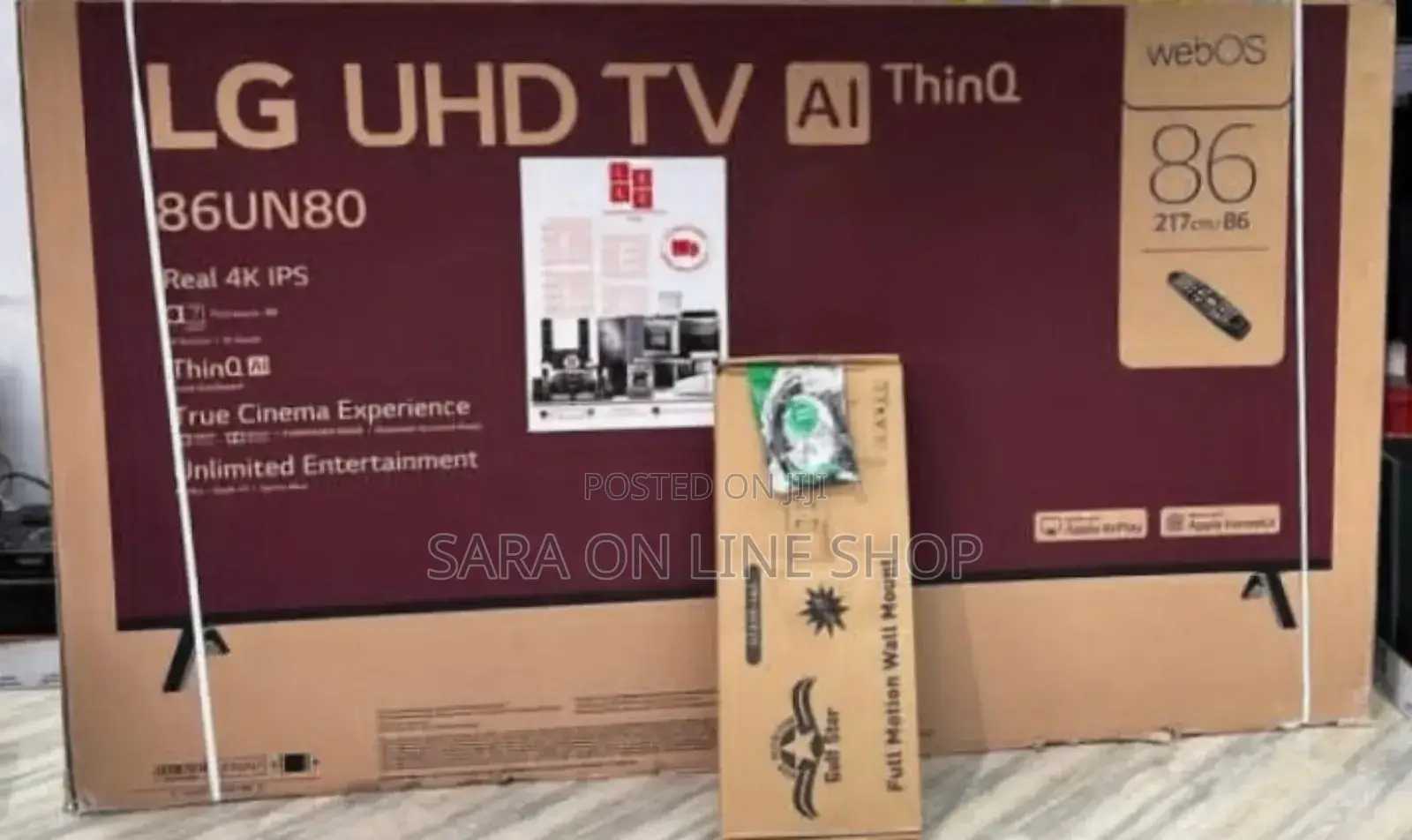 Lg 86" Uhd Tv Webos Hub Smart Tv