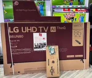 Lg 86" Uhd Tv Webos Hub Smart Tv