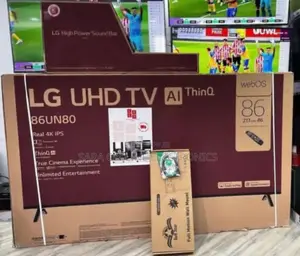 Lg 86" Uhd Tv Webos Hub Smart Tv
