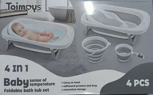 Photo - 4 in 1 Foldable Baby Bath Tub Set