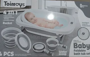 4 in 1 Foldable Baby Bath Tub Set