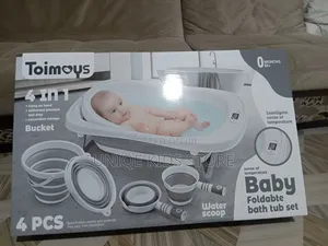 4 in 1 Foldable Baby Bath Tub Set