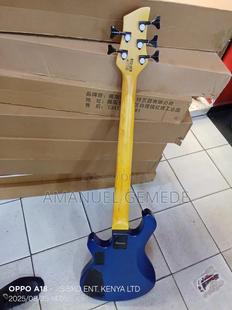 Ibanez Active Bass Guitar