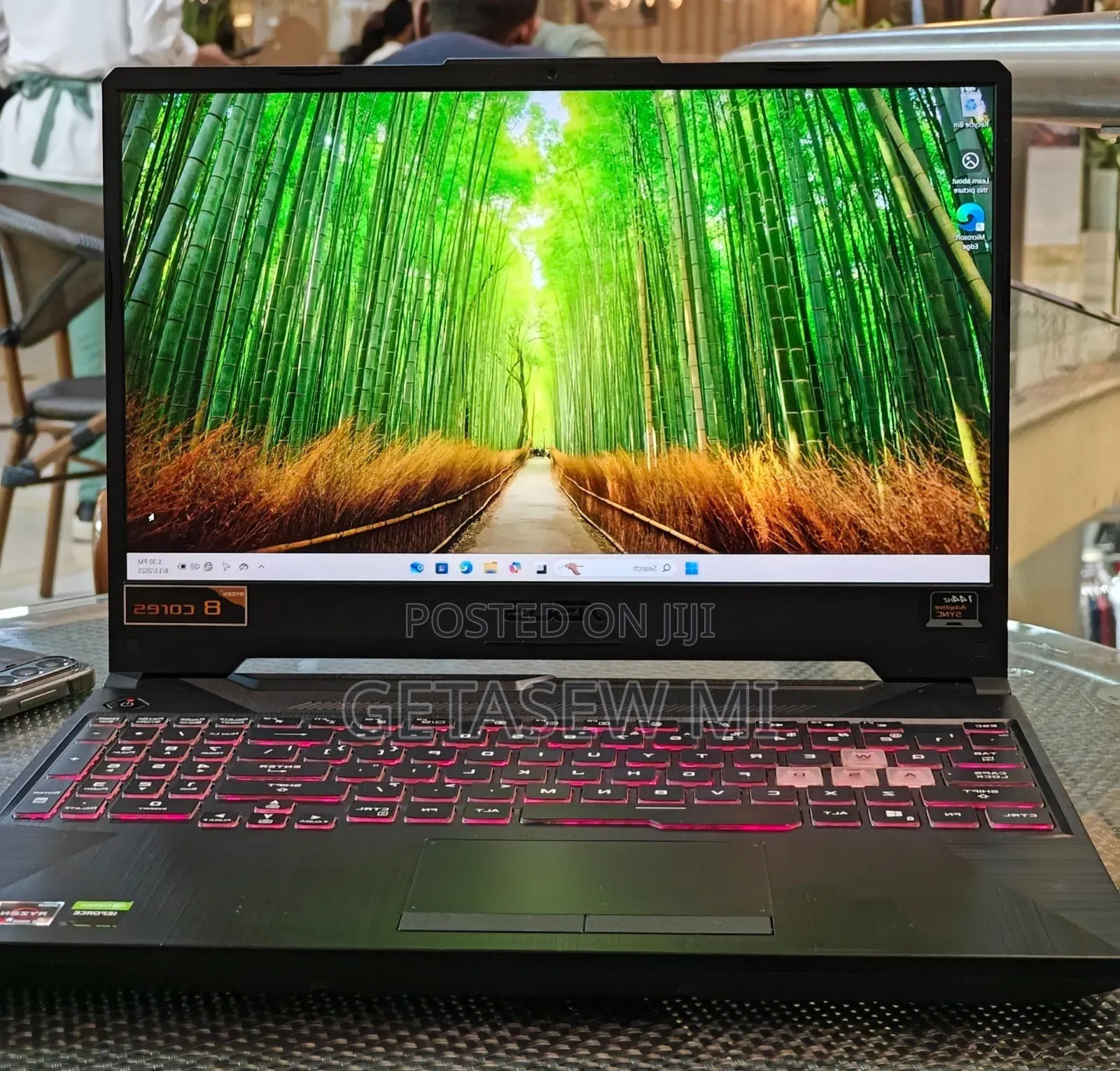 New Laptop Asus TUF Gaming A15 16GB AMD Ryzen 9 SSD 512GB