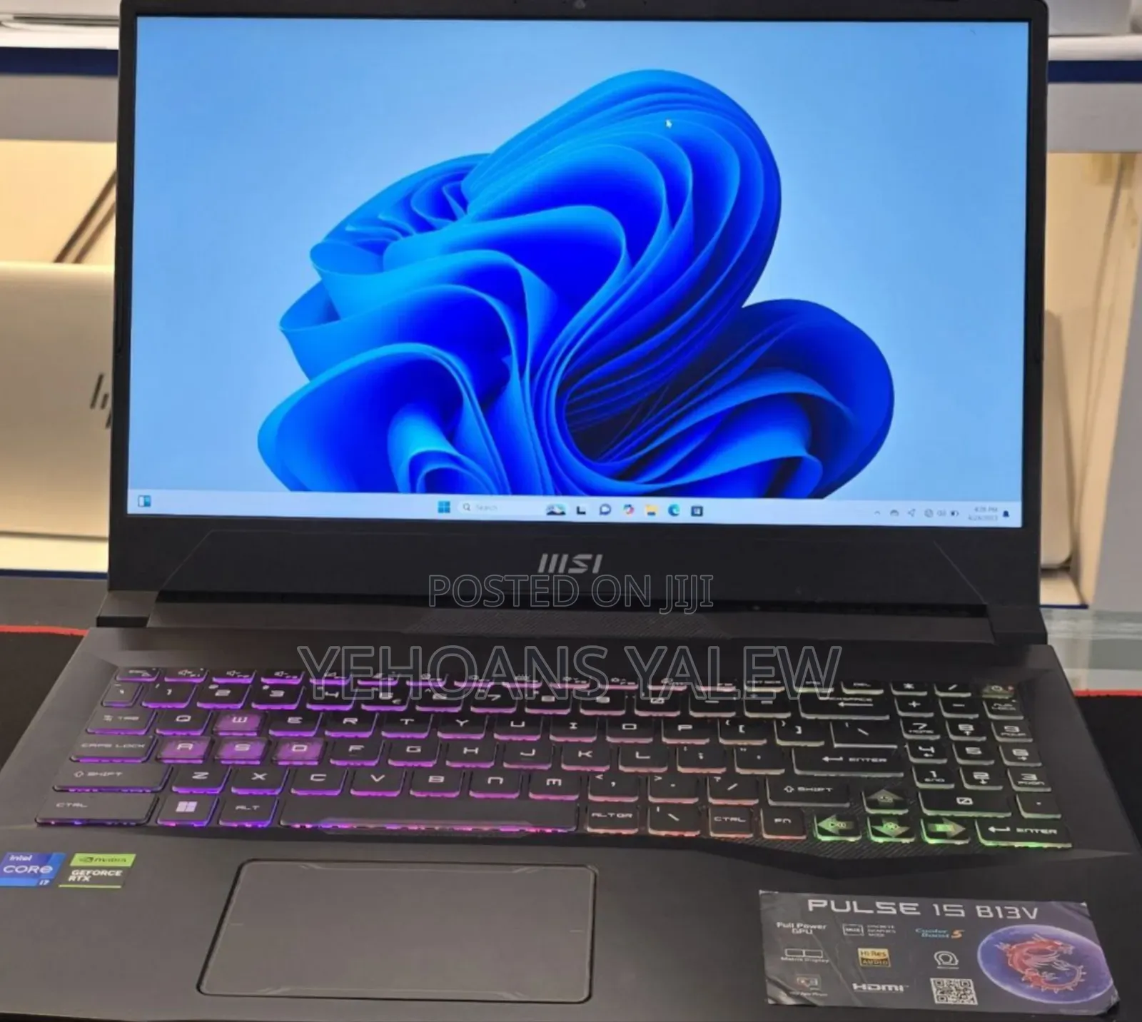 New Laptop MSI 16GB Intel Core I7 SSD 1T