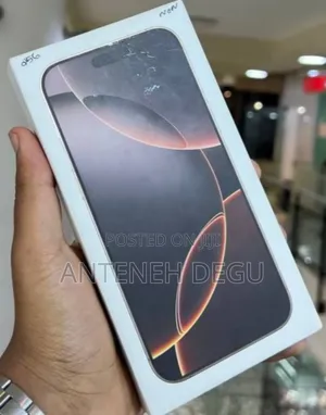 New Apple iPhone 16 Pro Max 256 GB Black