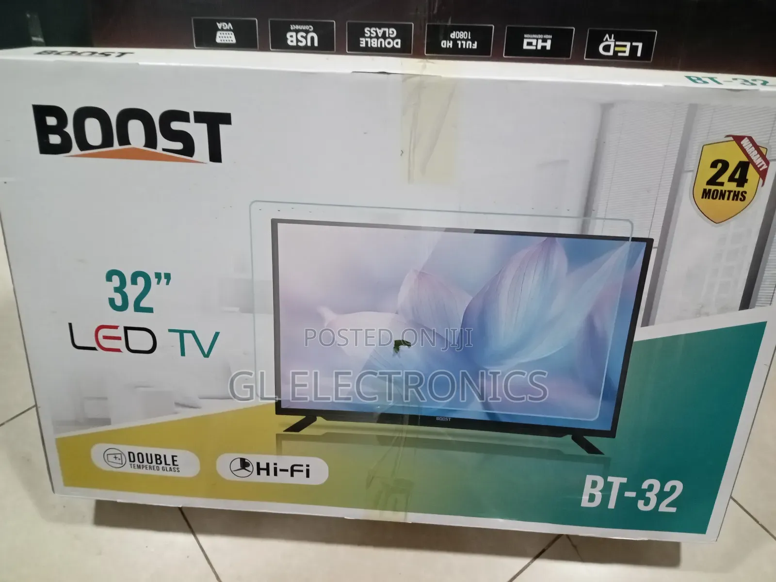 Boost 32 Tv Double Glass