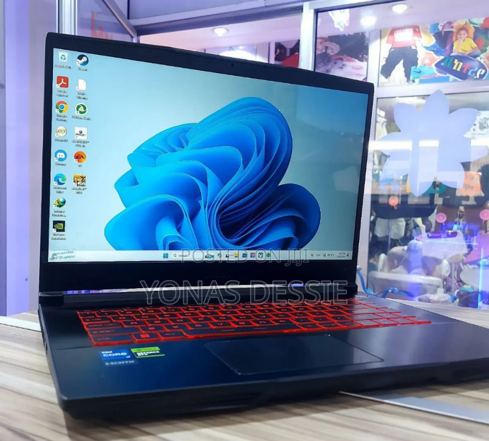 New Laptop MSI Katana GF66 16GB Intel Core I7 SSD 512GB