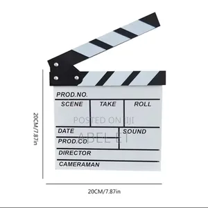 Photo - Clapper Board Slate / ክላፐር ቦርድ