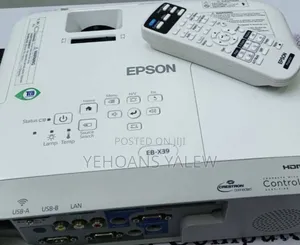 Eepson X39 Projector Projection System: 3lcd, 3-Chip Technology Proje
