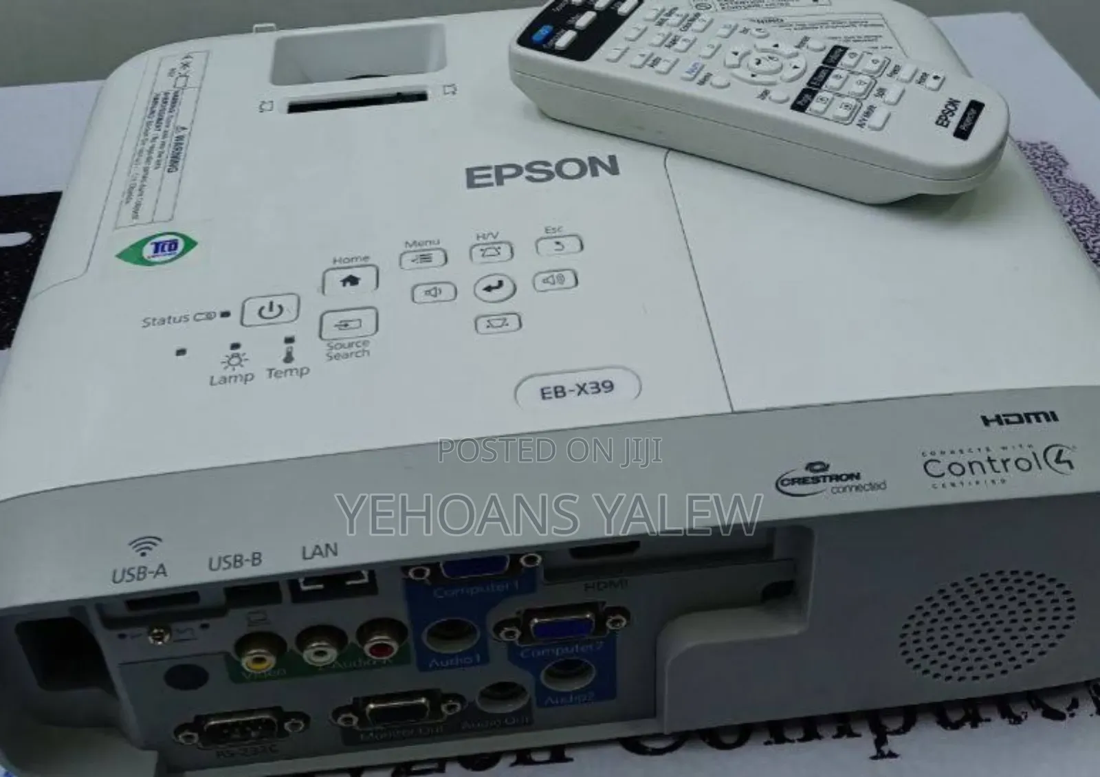 Eepson X39 Projector Projection System: 3lcd, 3-Chip Technology Proje