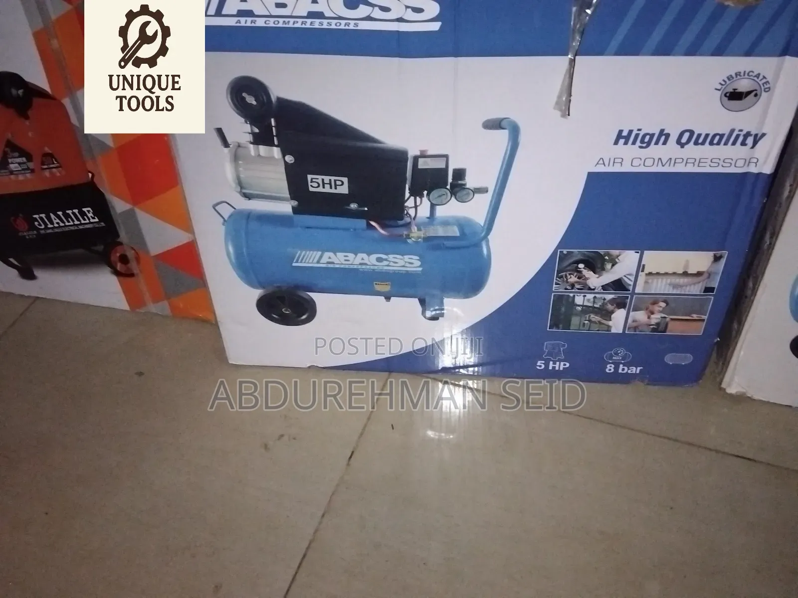 Abacss Air Compressor 50l 5hp