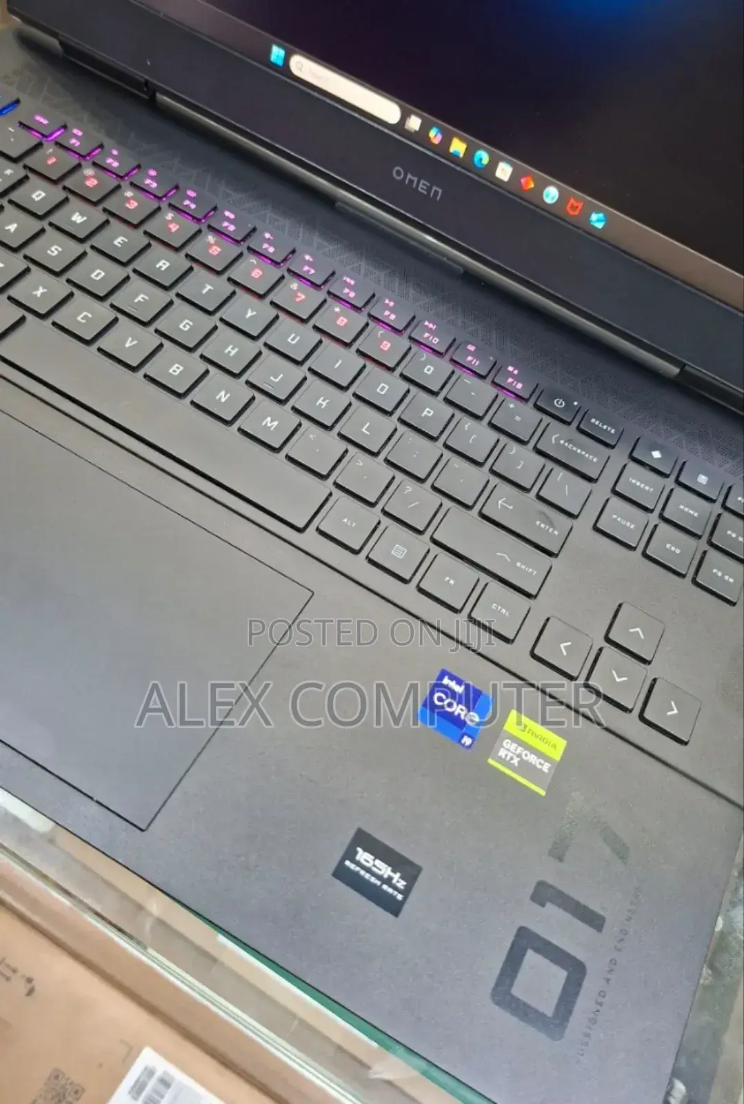 New Laptop HP Omen 17 32GB Intel Core I9 SSD 2T