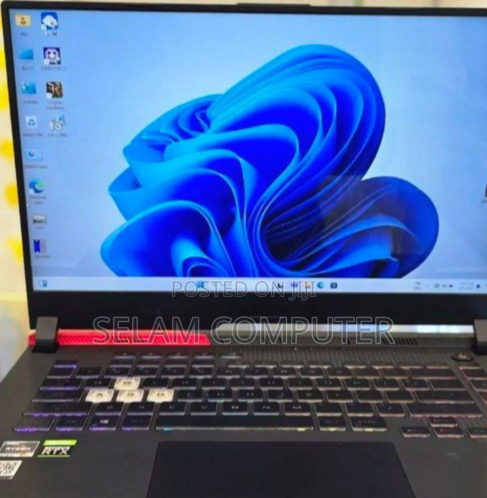 New Laptop Asus ROG Strix G16 G614 16GB AMD Ryzen 9 SSD 512GB