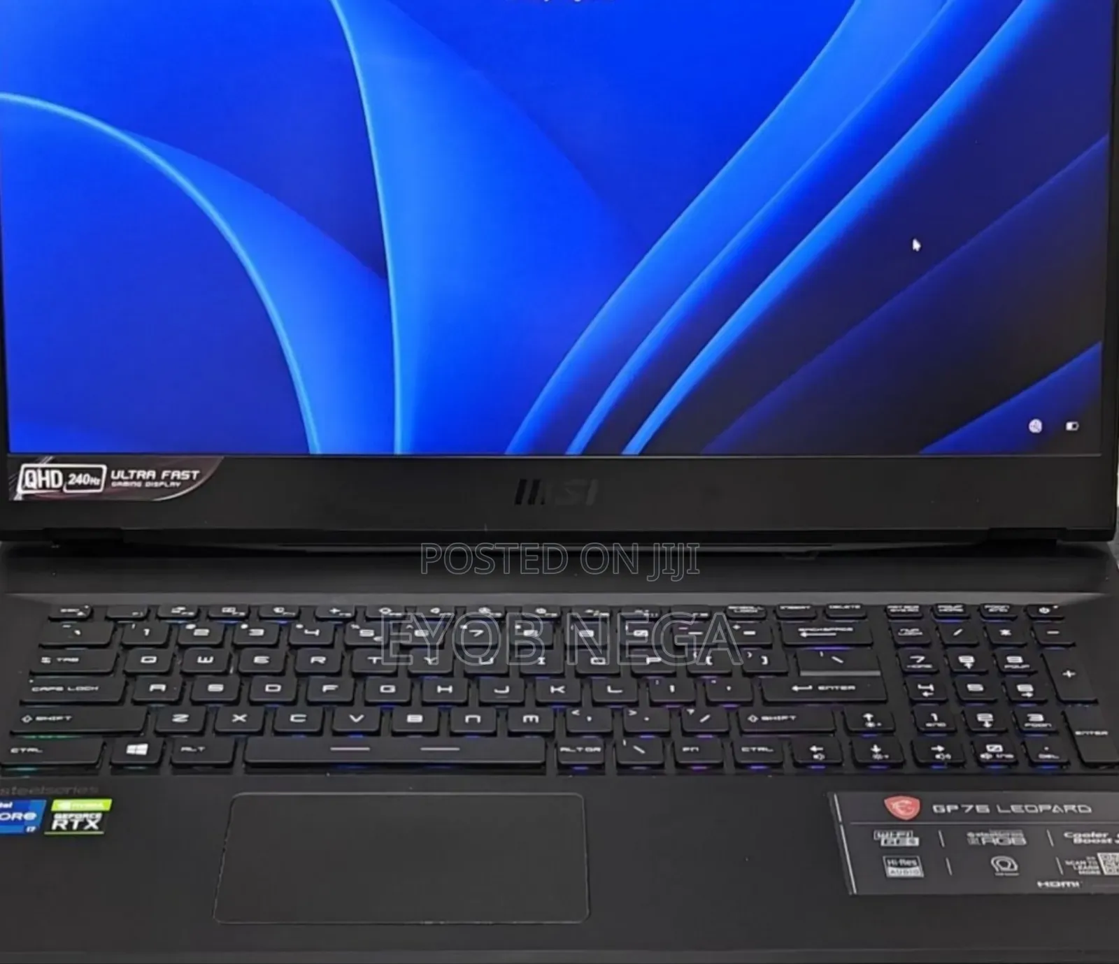 New Laptop MSI GP70 16GB Intel Core I7 SSD 1T