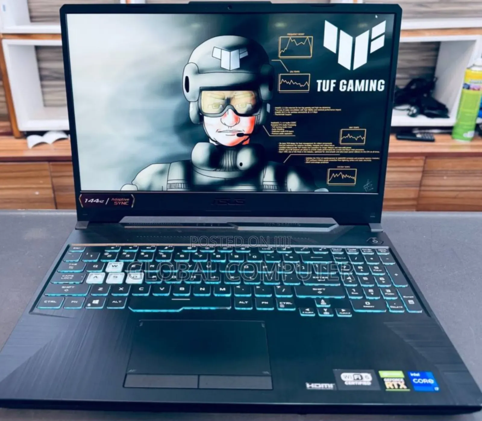 New Laptop Asus TUF Dash F15 16GB Intel Core I7 SSD 512GB